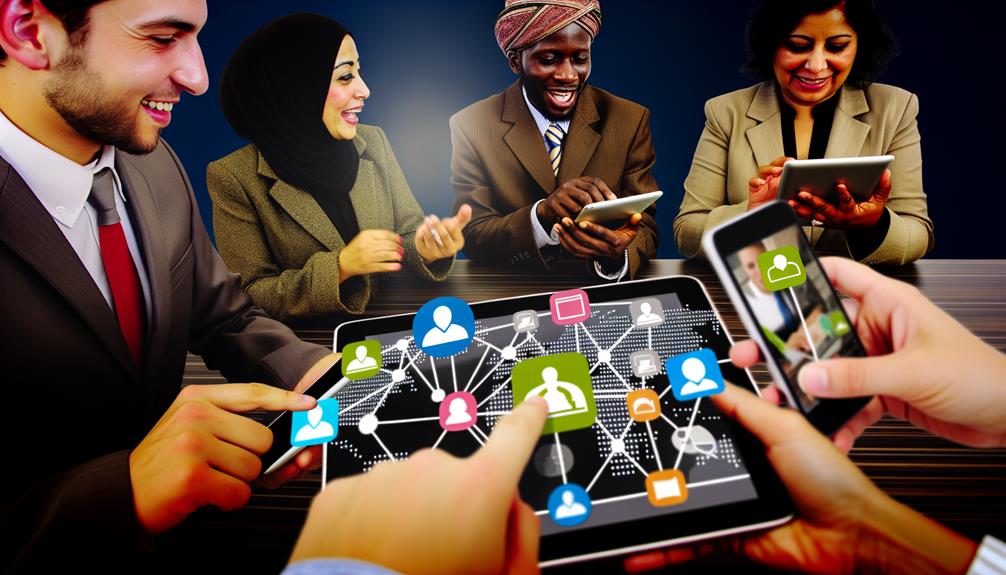 networking through online platforms